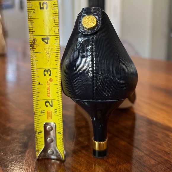 Womens J.Renee, Patent Pump. Color: Navy, Size: 8 1/2M - Picture 7 of 7